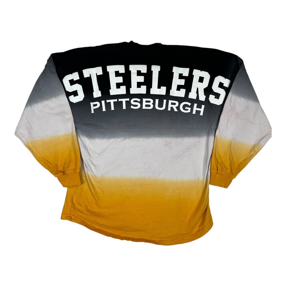 Women's Pittsburgh Steelers Fanatics Spirit Jersey Long Sleeve Shirt Medium